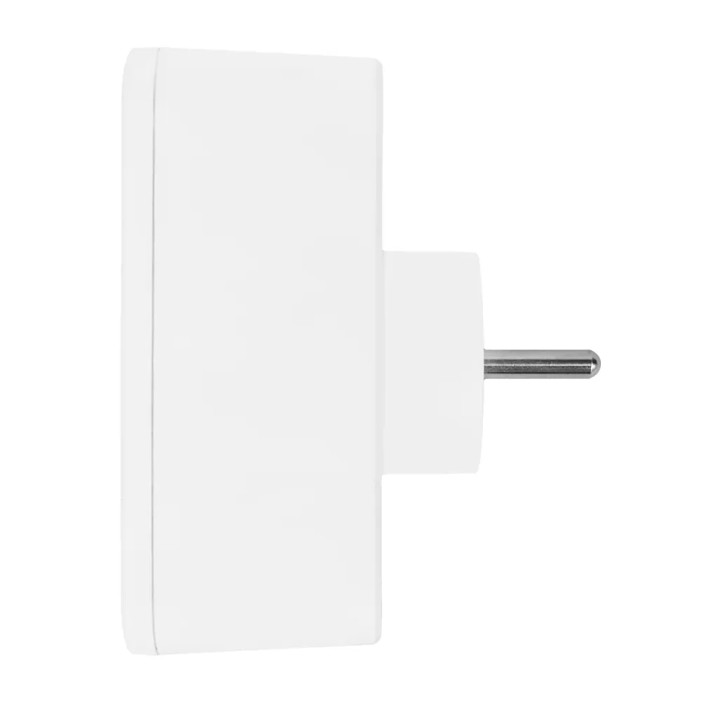 Maclean strömuttag x2 + 4xUSB, splitter med 2 uttag, 2xUSB , 2xUSB C PD 20W, 1x16A + 1x6A, MCE249 F/W