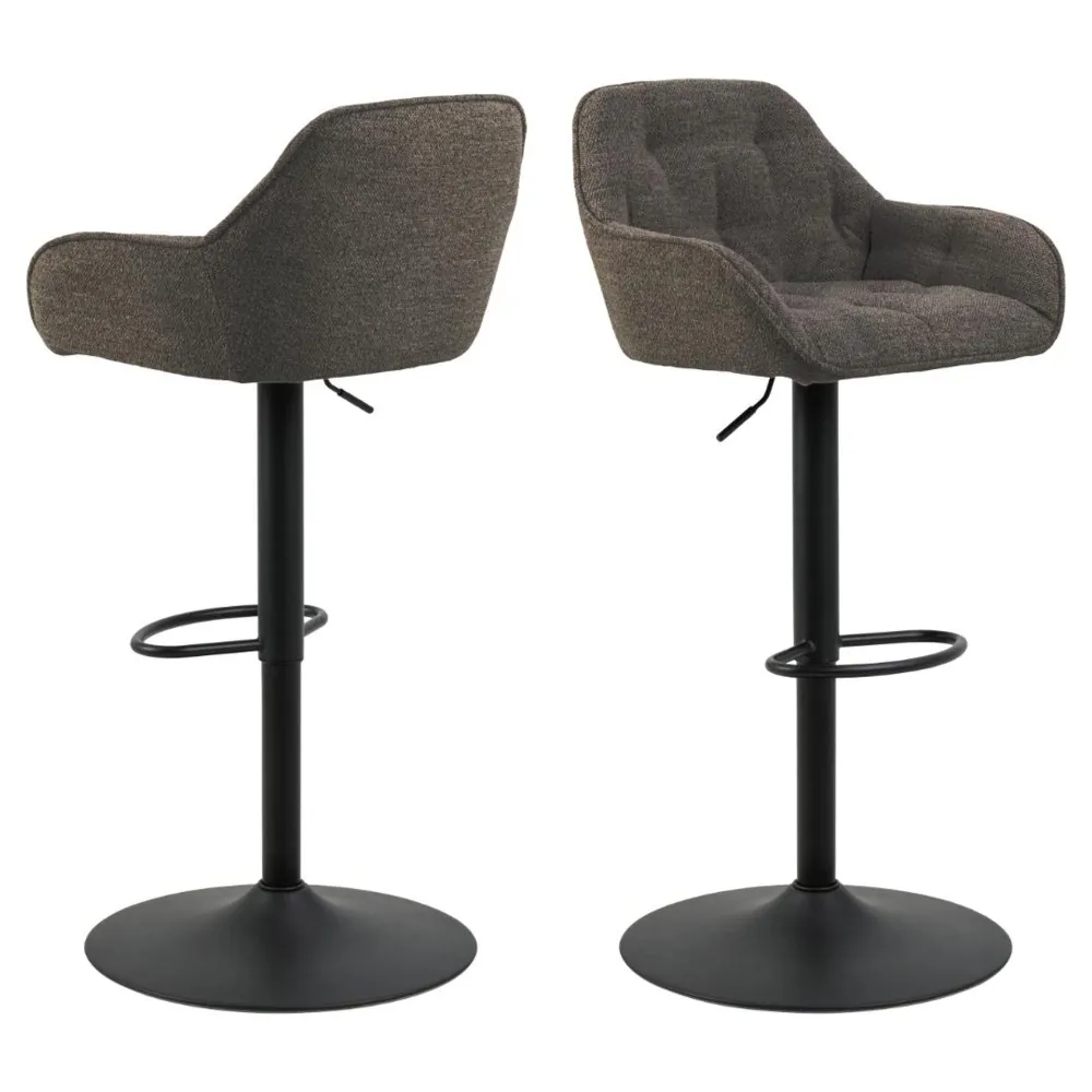 Toulon Barstol Monza tyg Taupe Mounting Hardware
