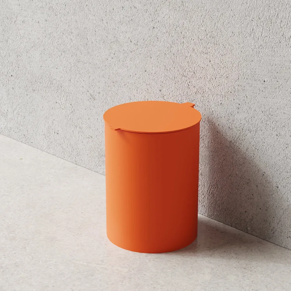 Toalettbehållare, coral • NICHBA