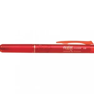 Kulpenna "korsordspenna" Pilot Frixion Clicker 10 BLRT-FR10-R Broad 1,0mm (raderbart bläck) Röd