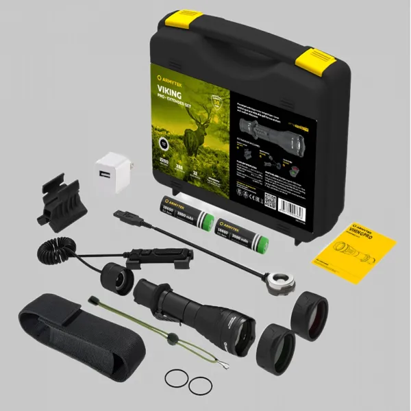 Armytek Viking Pro Udvidet Sæt - Hvid