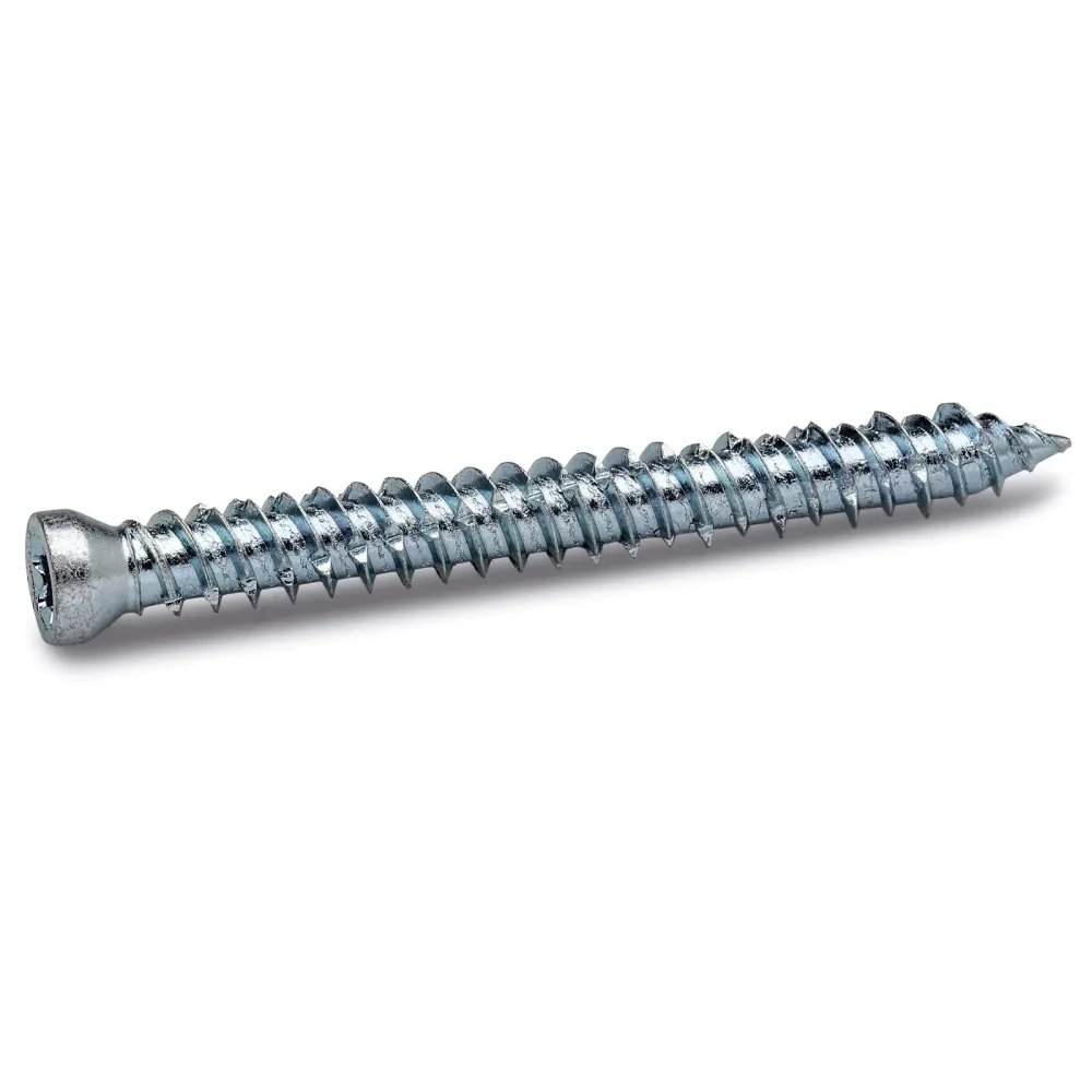 Betongskruv WHS elförzinkad 50-pack INSTANT