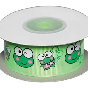 Dekortejp Lime M/Grodor 25Mm 10M