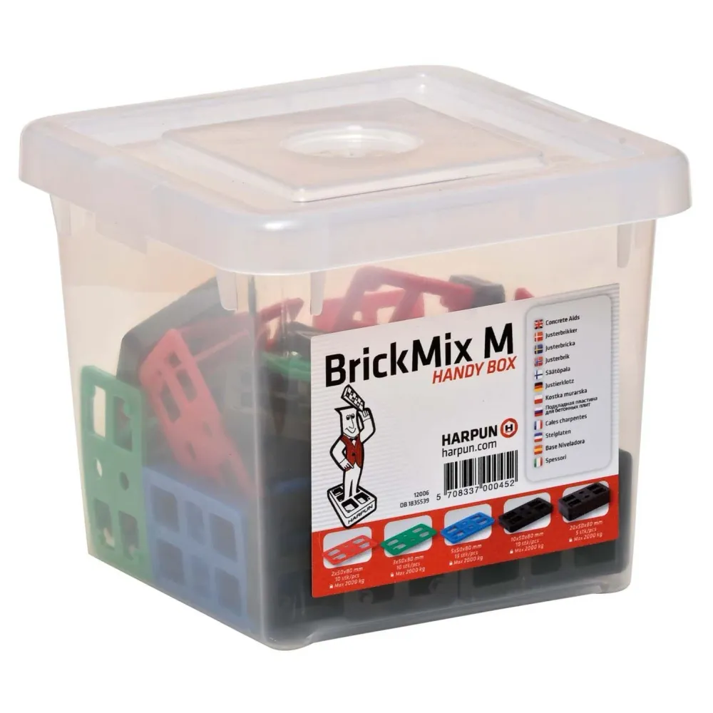 Justeringsbricka mix 50-pack Harpun