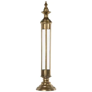 Ljuslykta Tower Guld 19x86cm 1 st HH