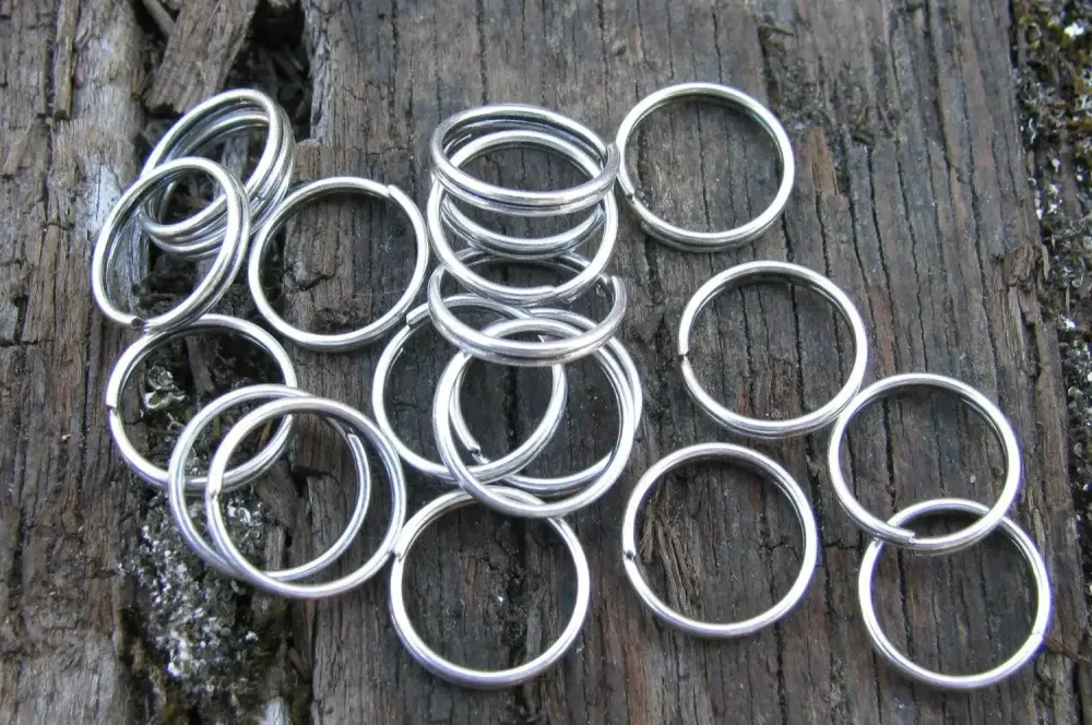 Motringar Silverfärgade - 10mm, 20-pack