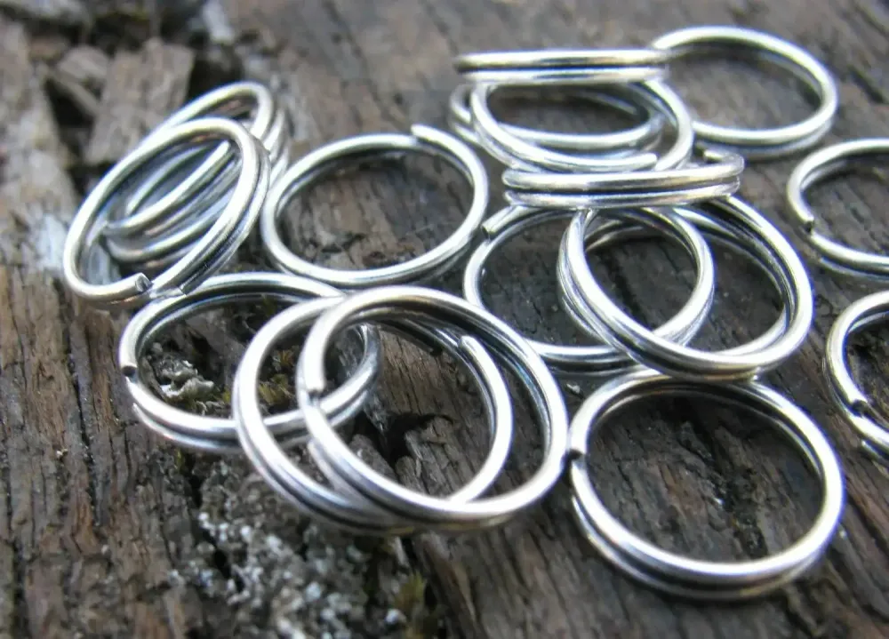 Motringar Silverfärgade - 10mm, 20-pack