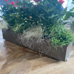 Planteringslåda/Ljusstake Ragna i rost Large