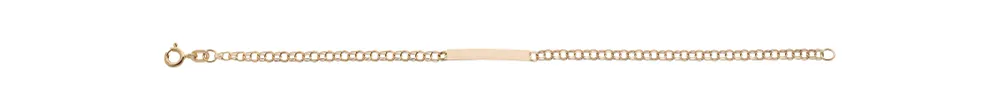 Tongue-and-Groove Armband - ID Bricka