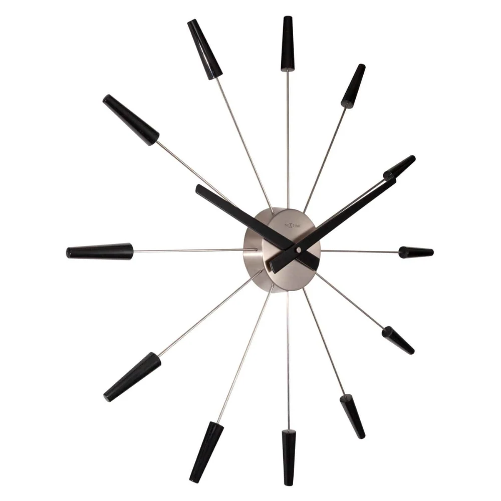 Plug Inn Väggklocka 58 cm Midnight