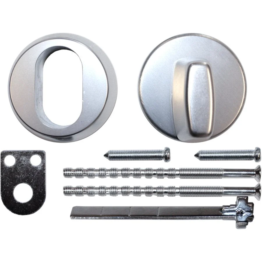 Behörssats ovalcyl 13/83/90 F1 aluminium chrome