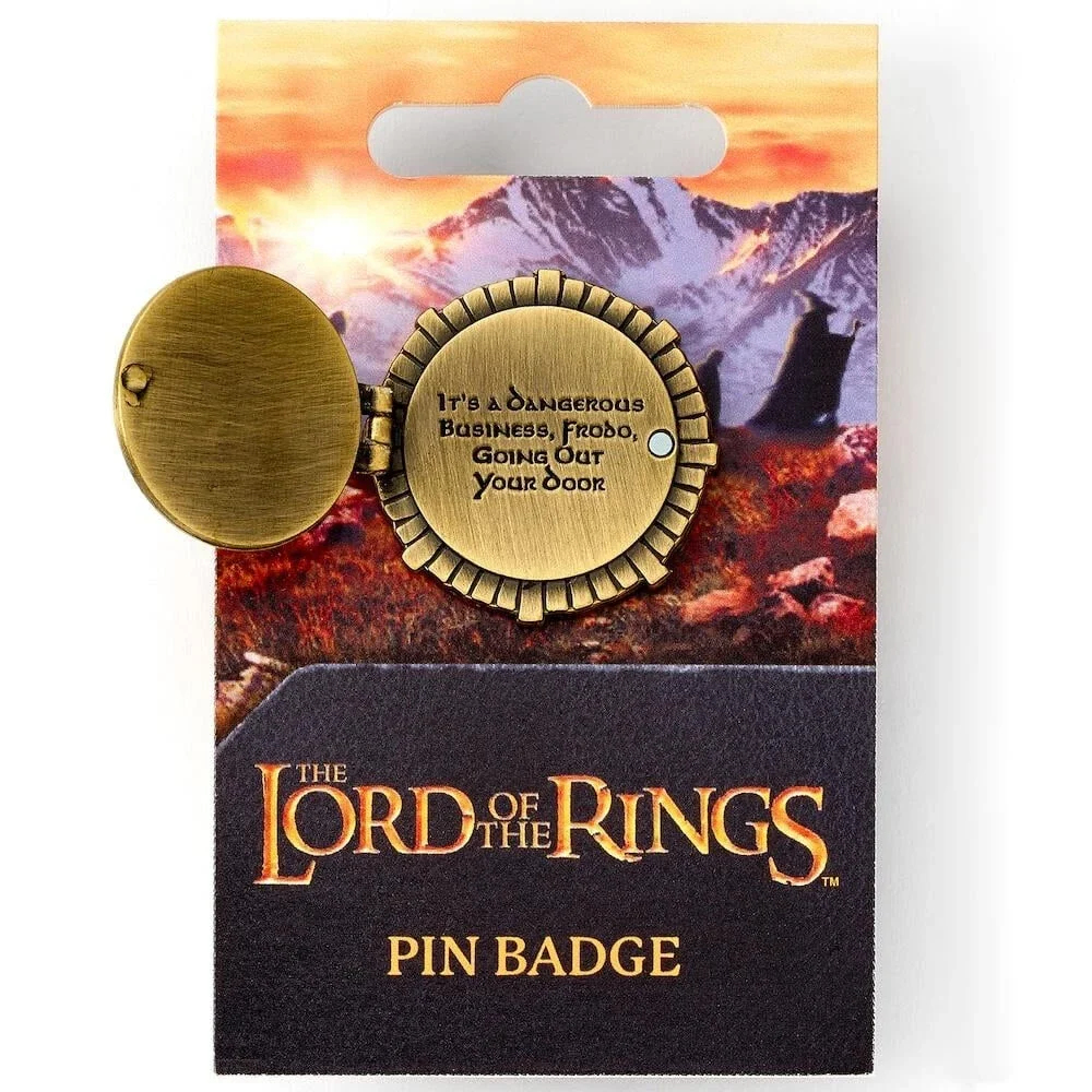 Härskarringen Hobbit Dörrnålplakett