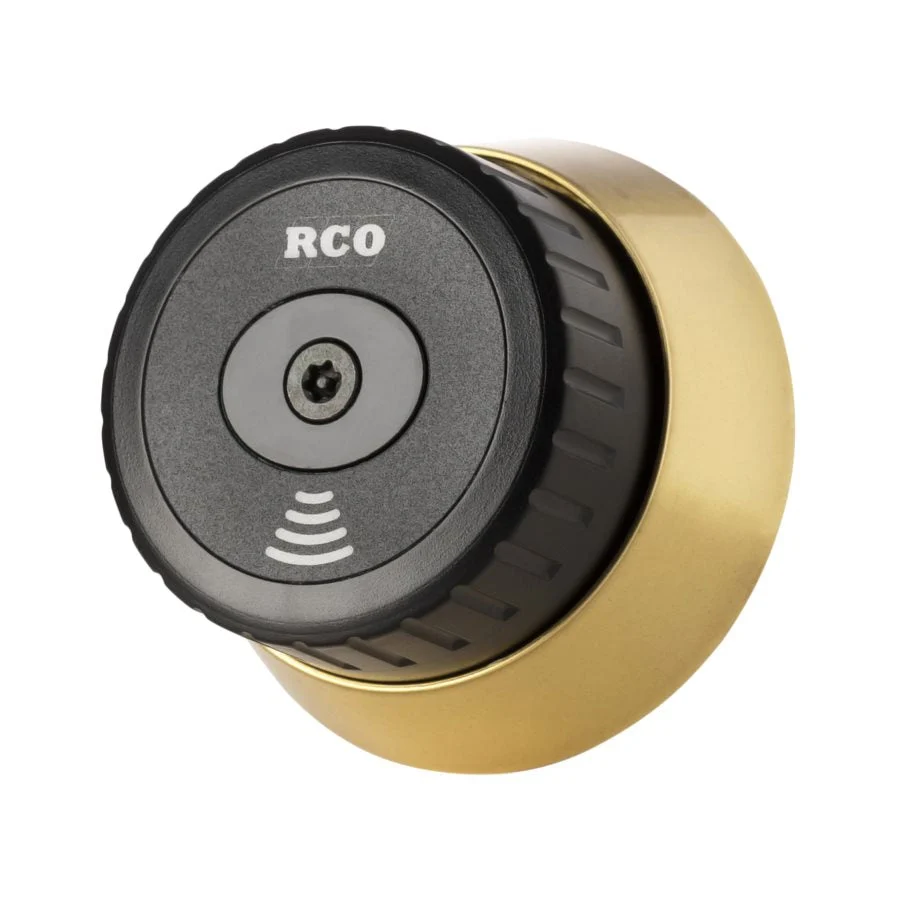 Cylinderläsare LockR-MIF80AM Inomhus utsida golden metal