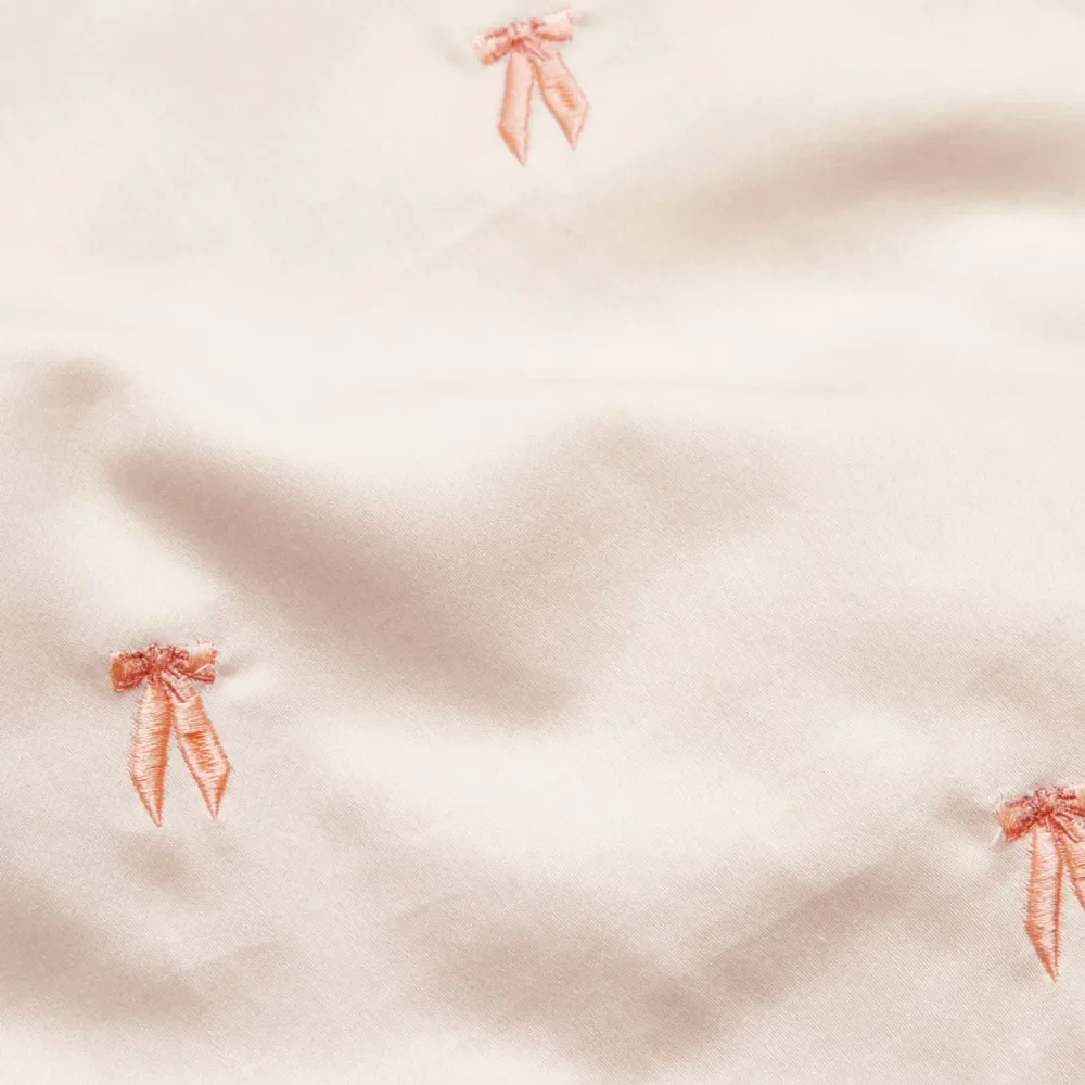 UL Godkänd Cam Cam Copenhagen Bows Embroidered Sängkläder