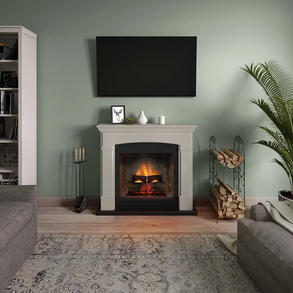 Elkamin TAGU Helmi Electric med PowerFlame 2