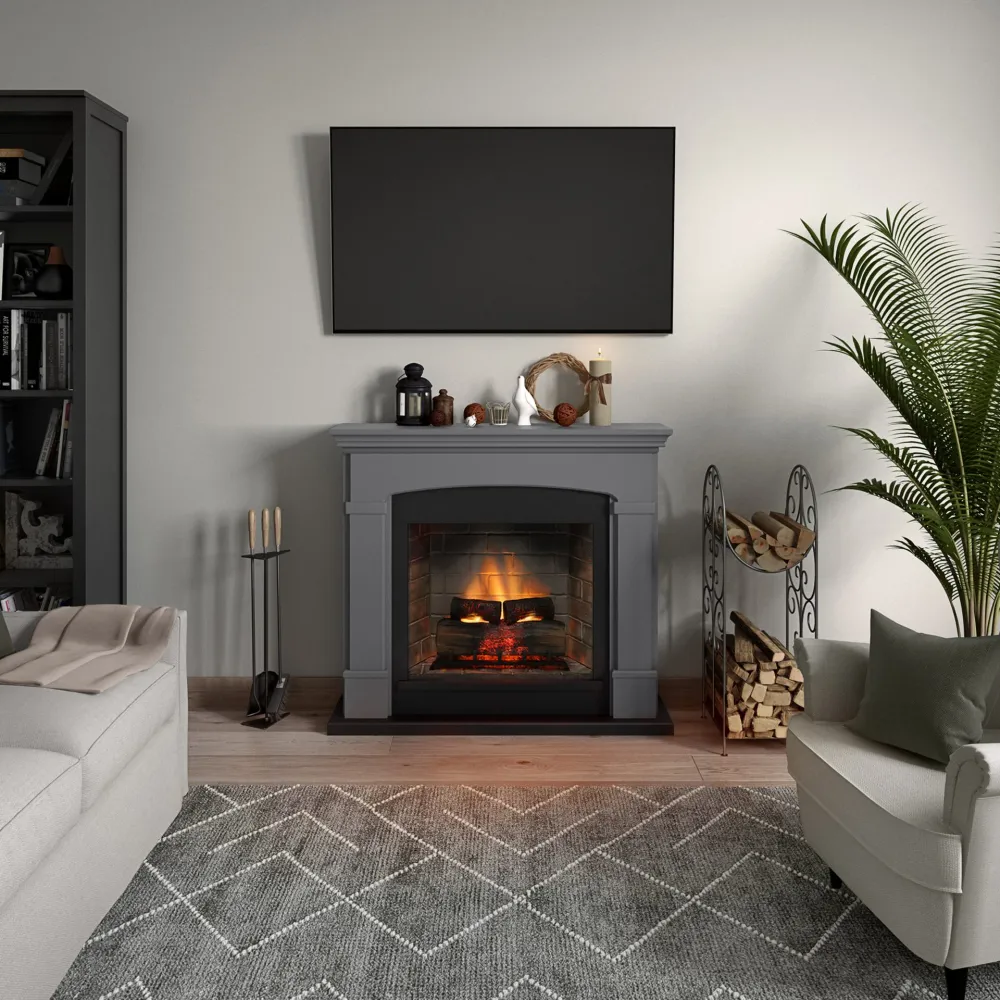 Elkamin TAGU Helmi Electric med PowerFlame 2