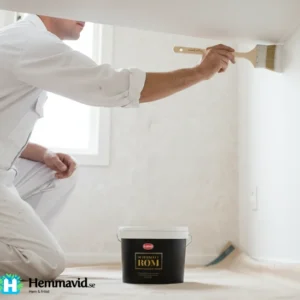 Excellent Vinkelpensel Generös (Slask) - ergonomisk pensel med extra räckvidd White Finish 50mm