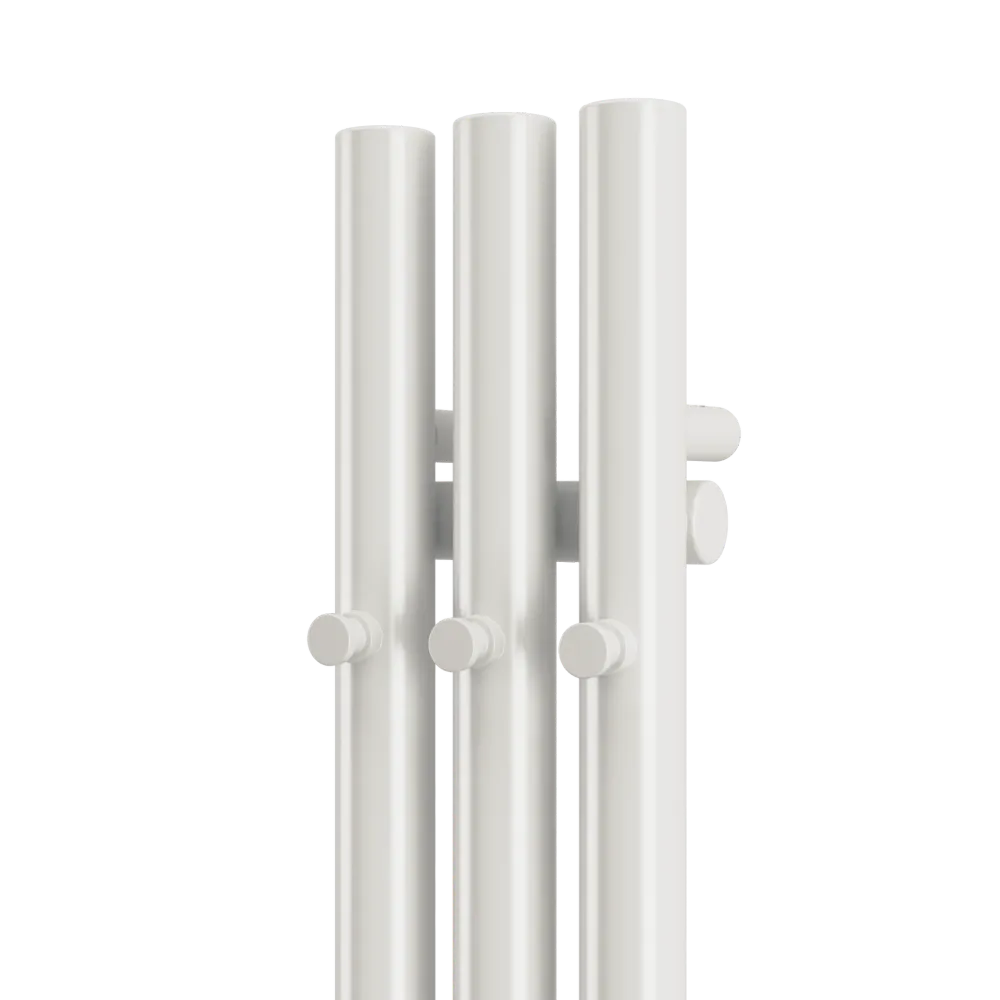 Handdukstork Duschbyggarna Rolo Hanger Elektrisk White Finish