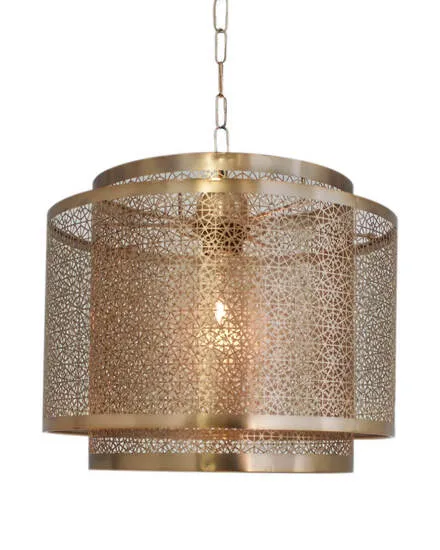 Hermine taklampa Ø34 cm antique finish