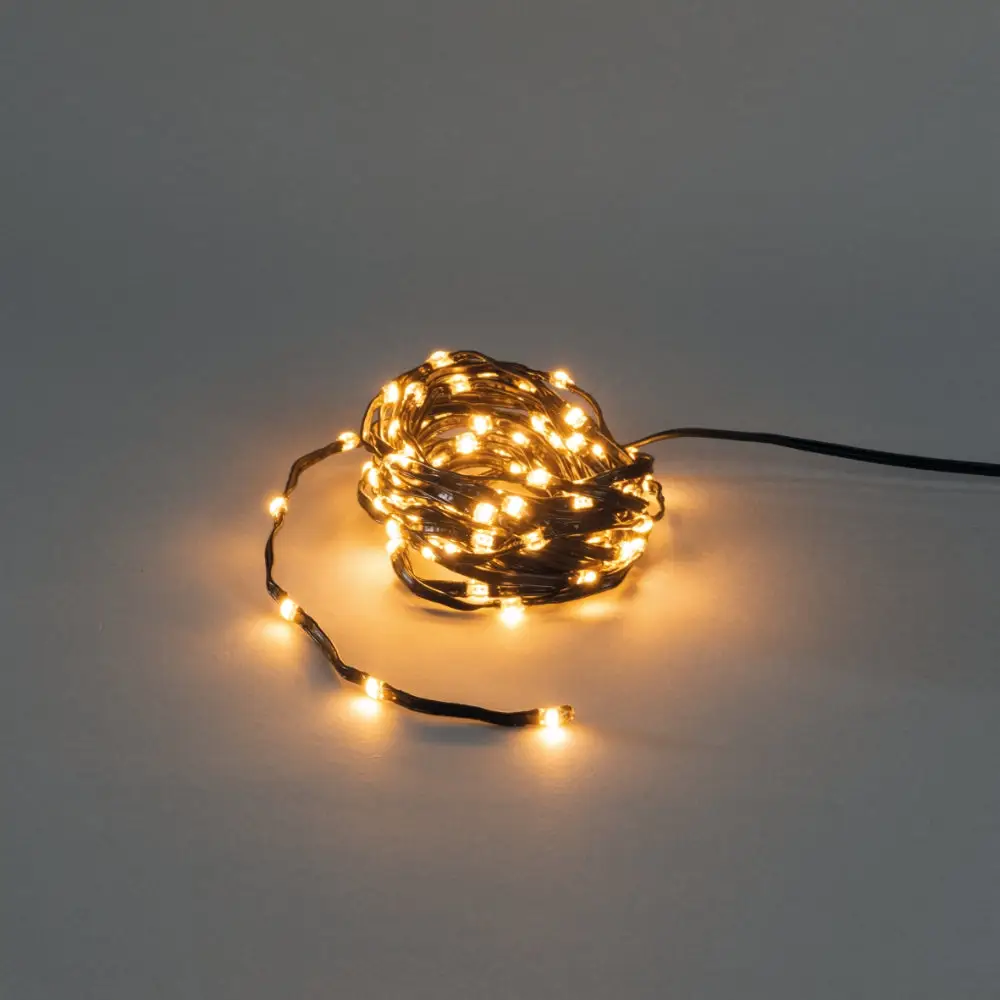 KONSTSMIDE SLINGA SHINELINE 10M 200LED AMBER | CleanNest