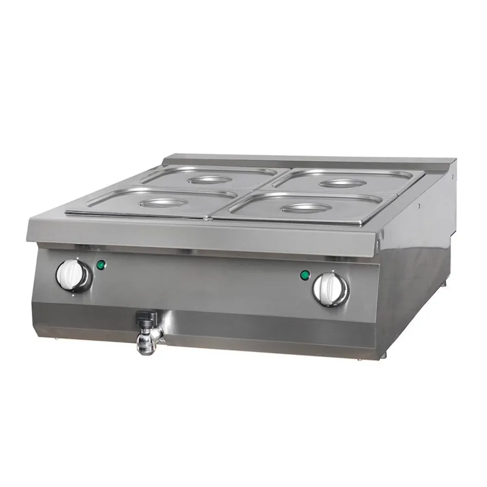 Kraftigt Bain Marie - Binary enhet - 70 cm djup - Elektrisk