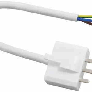 Lampsladdställ DCL 20 cm, 2-pol jordad