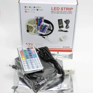 Led list RGB komplett med 44 knappars fjärr. OBS 10 meter
