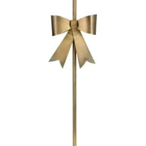 Ljusstake Rosett Golden metal 36 cm Åter i lager: Feb 2026