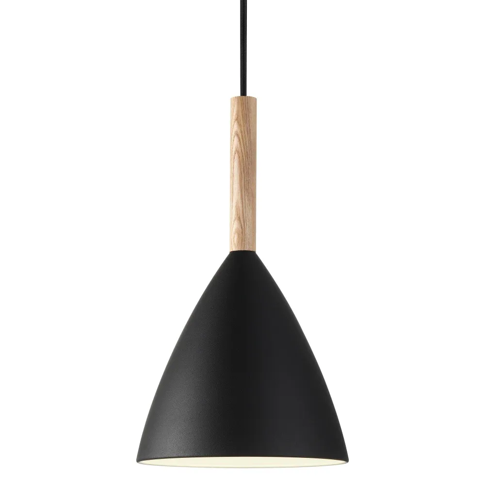 Pure 20 cm Taklampa Ebenholts