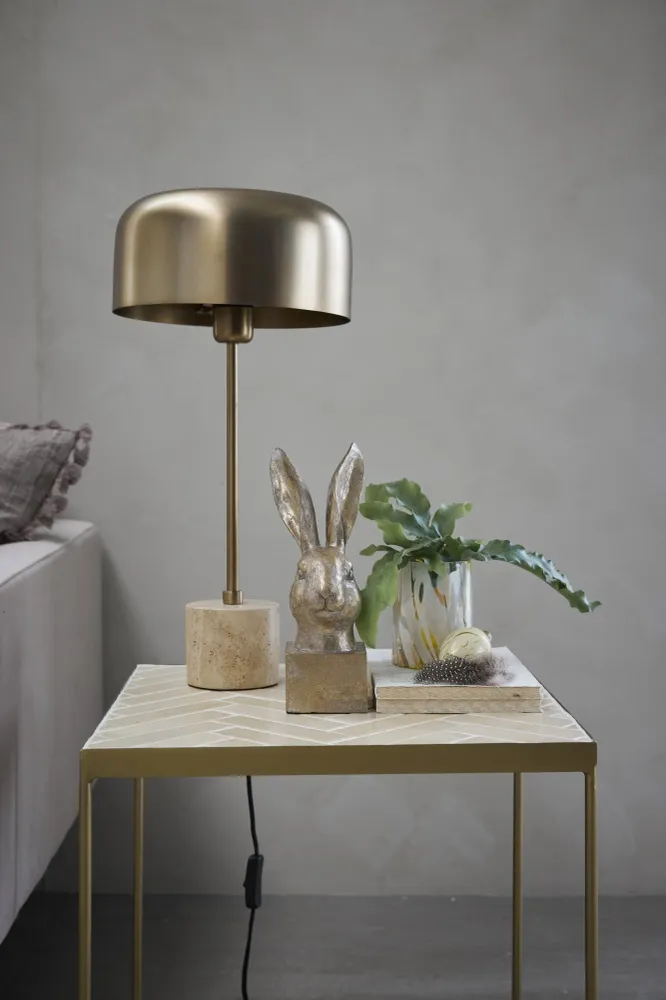 Sofillia bordslampa H53 Ø25 cm. guld