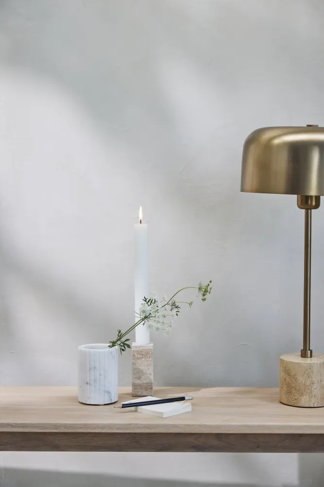 Sofillia bordslampa H53 Ø25 cm. guld