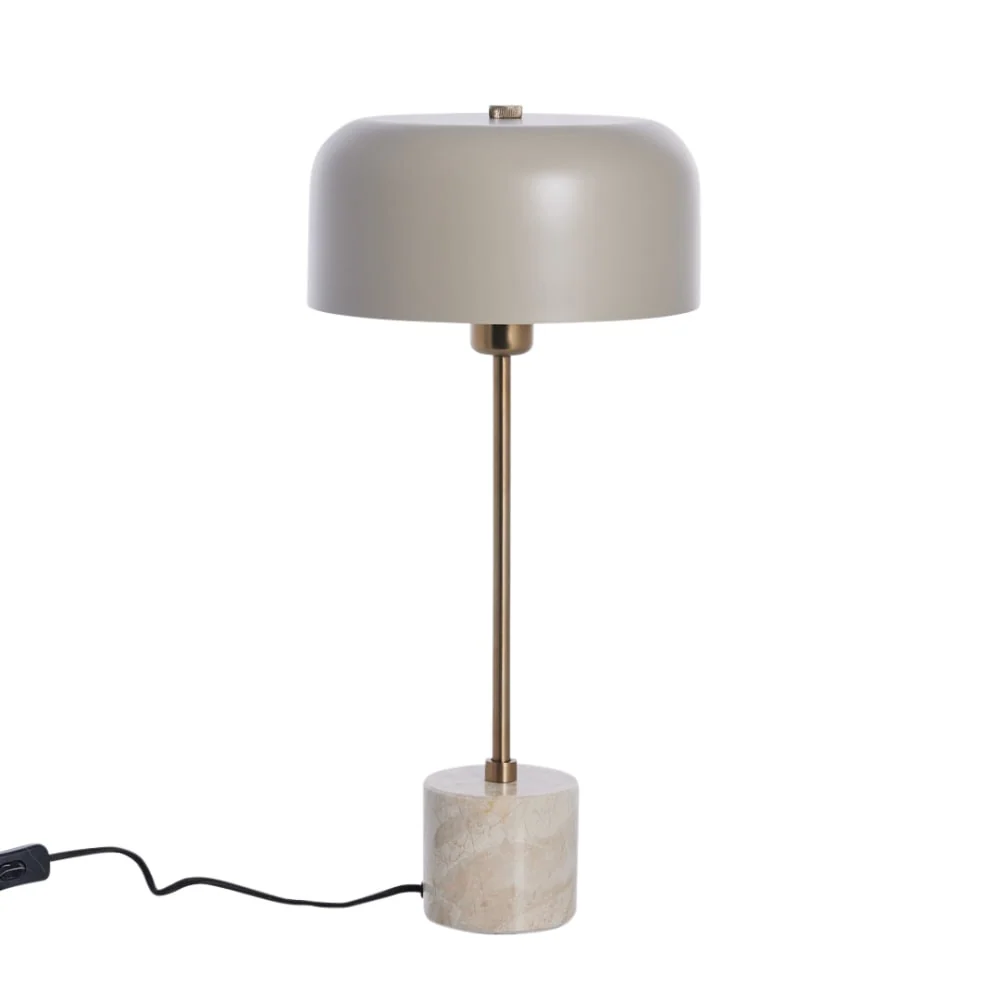 Sofillia Bordslampa H53, Linen / guld