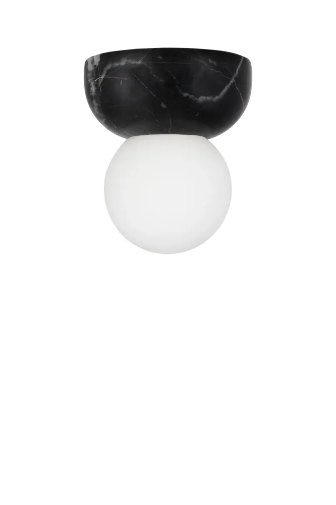 Vägglampa/Plafond Torrano 13 IP44 Ebenholts