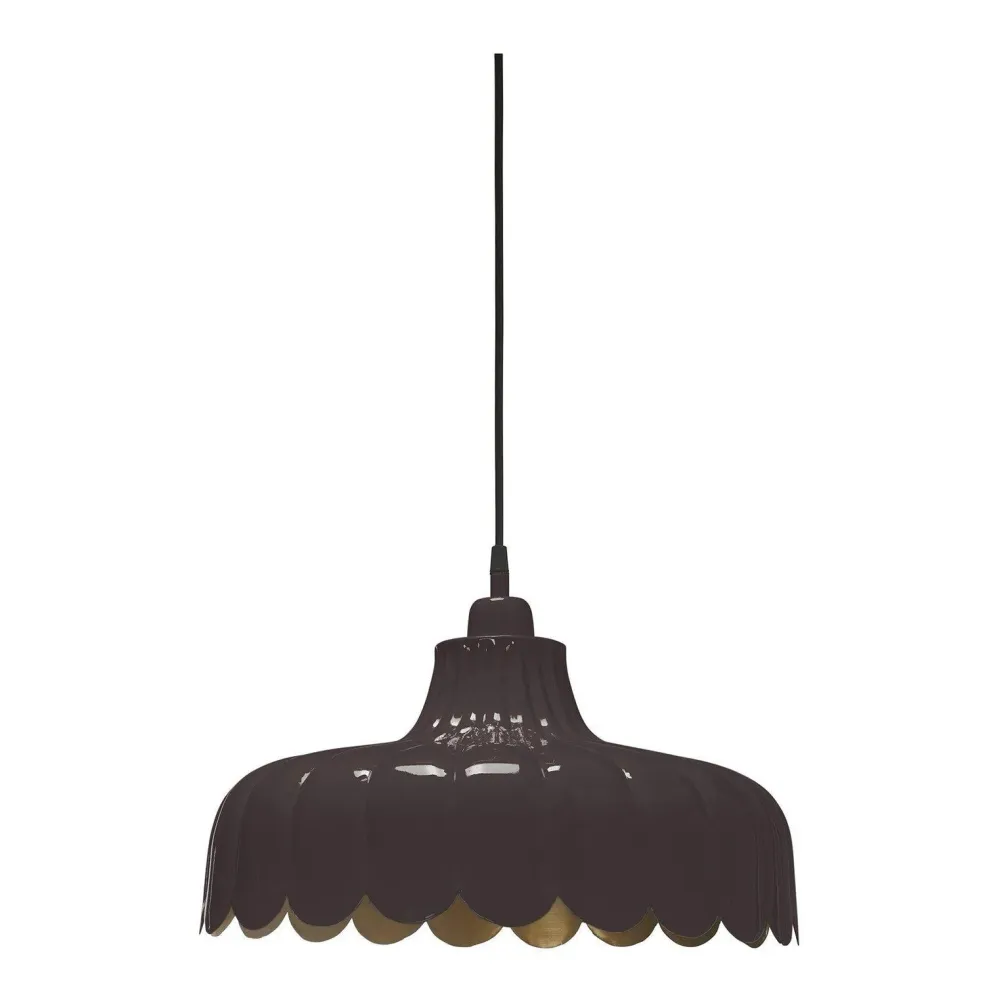Wells taklampa Brun/guld 43cm