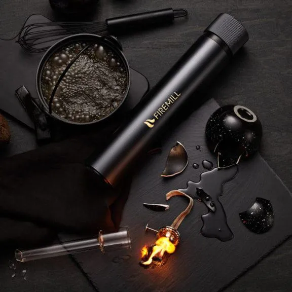 Firemill brandsläckare i aluminium med patron, onyx