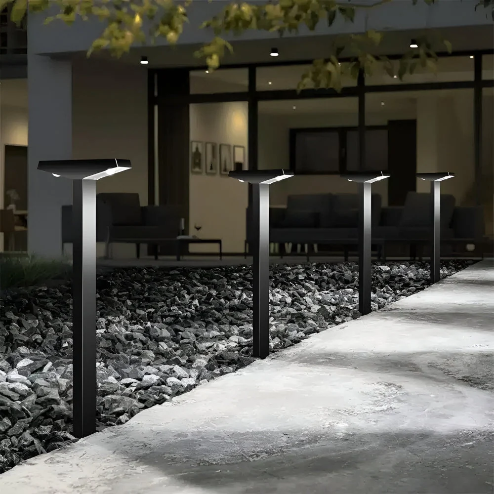 SolarGlow T-Beam fyra-pack – Solcellslampor för Terrass & Trädgård