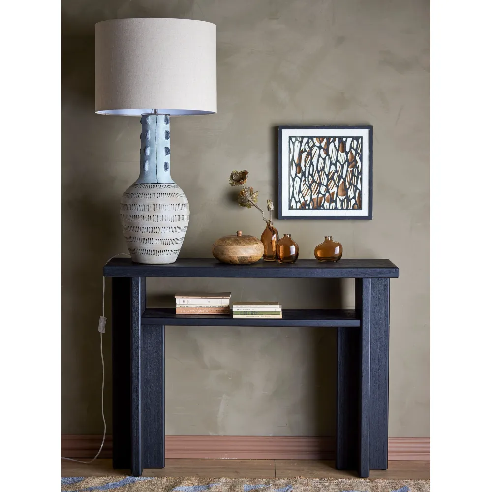 Bloomingville Cupa Konsolbord, Midnight, Furu