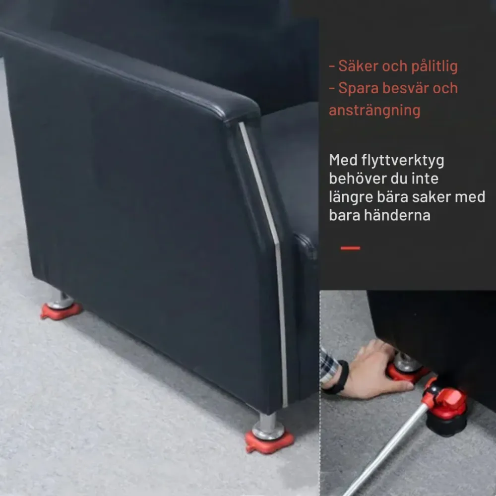 SmartSlide™ | Ultrasmart verktygsset för att flytta möbler