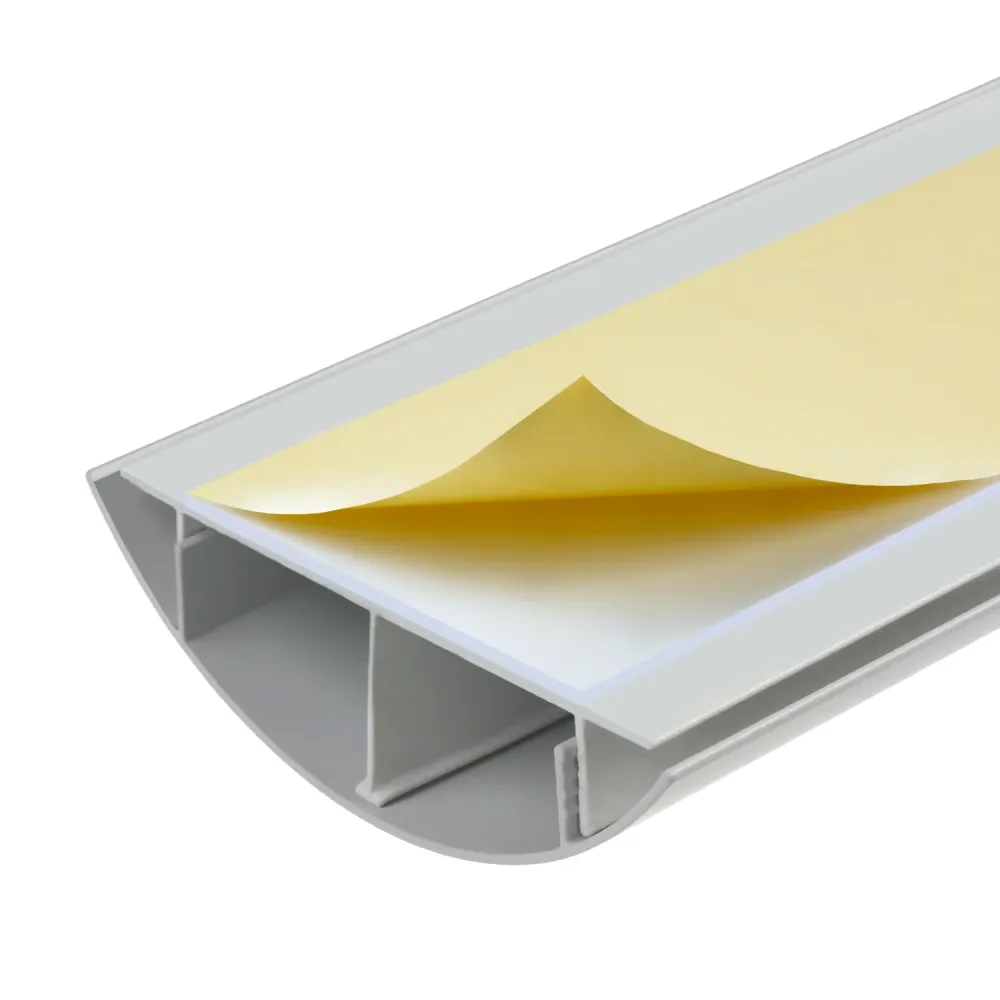 Maclean kabelskyddslist i aluminium, 62x20x750mm, quicksilver, MC-814 S