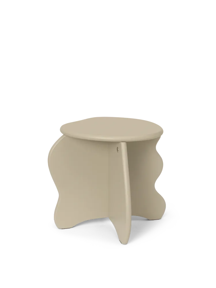 Assorted Slope Stool - Goat hair wool