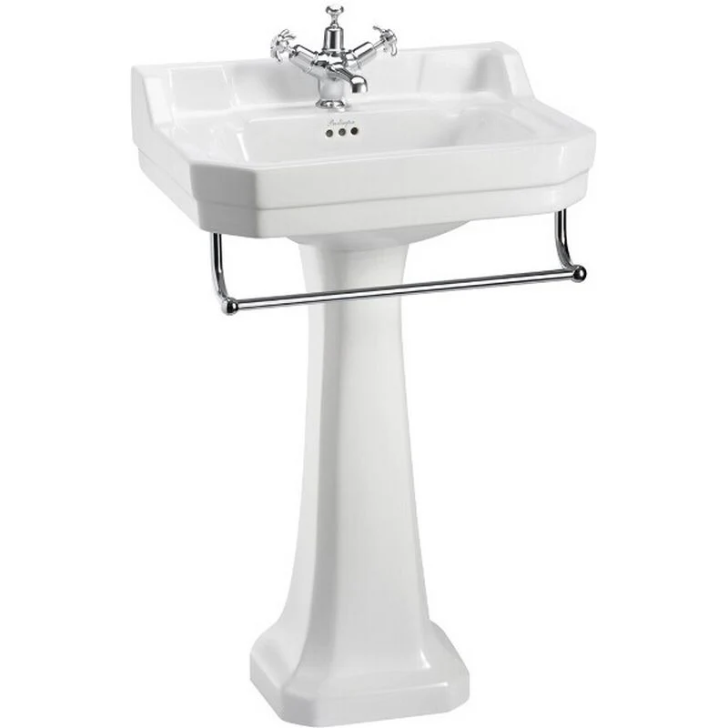 Handduksräcke 56 cm krom