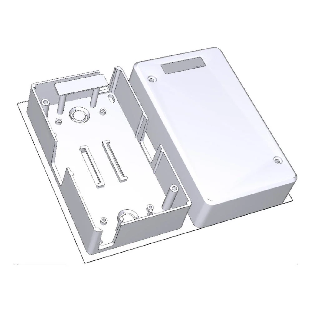 Plastkapsling 1xL Modul