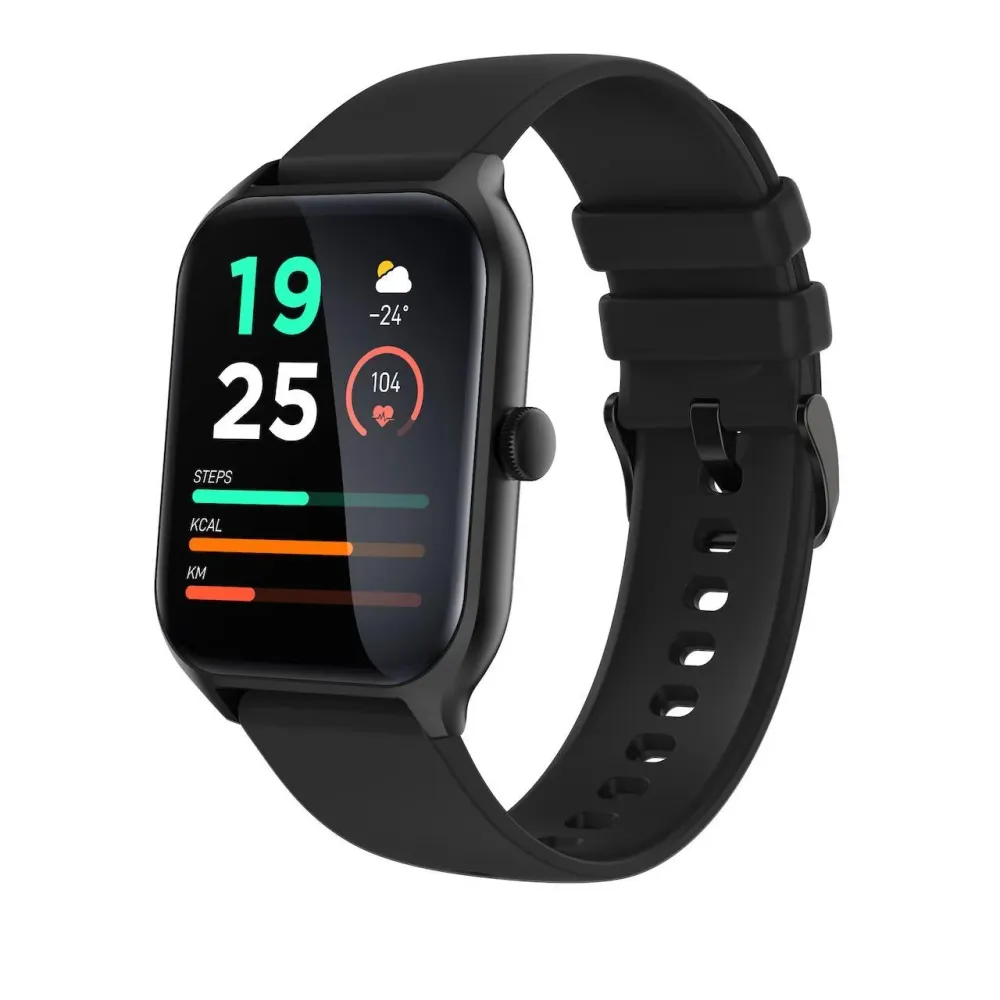 Premium Trådlös anslutning Smartklocka 1.96" Skärm - Komplett Paket Black