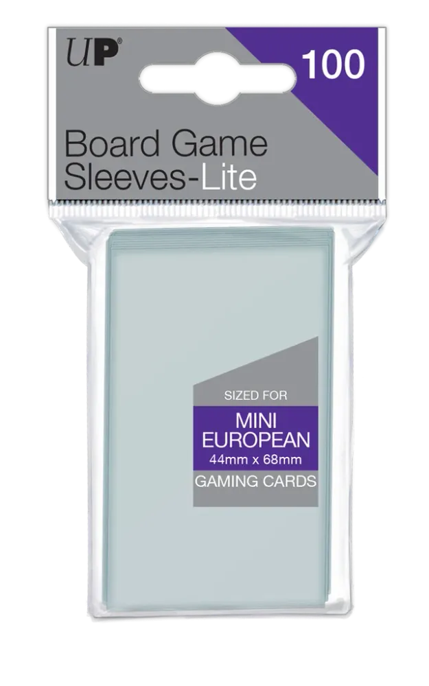 Ultra PRO Lite Travel Brädspelshylsor 44mm x 68mm (100 st)