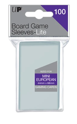 Ultra PRO Lite Travel Brädspelshylsor 44mm x 68mm (100 st)