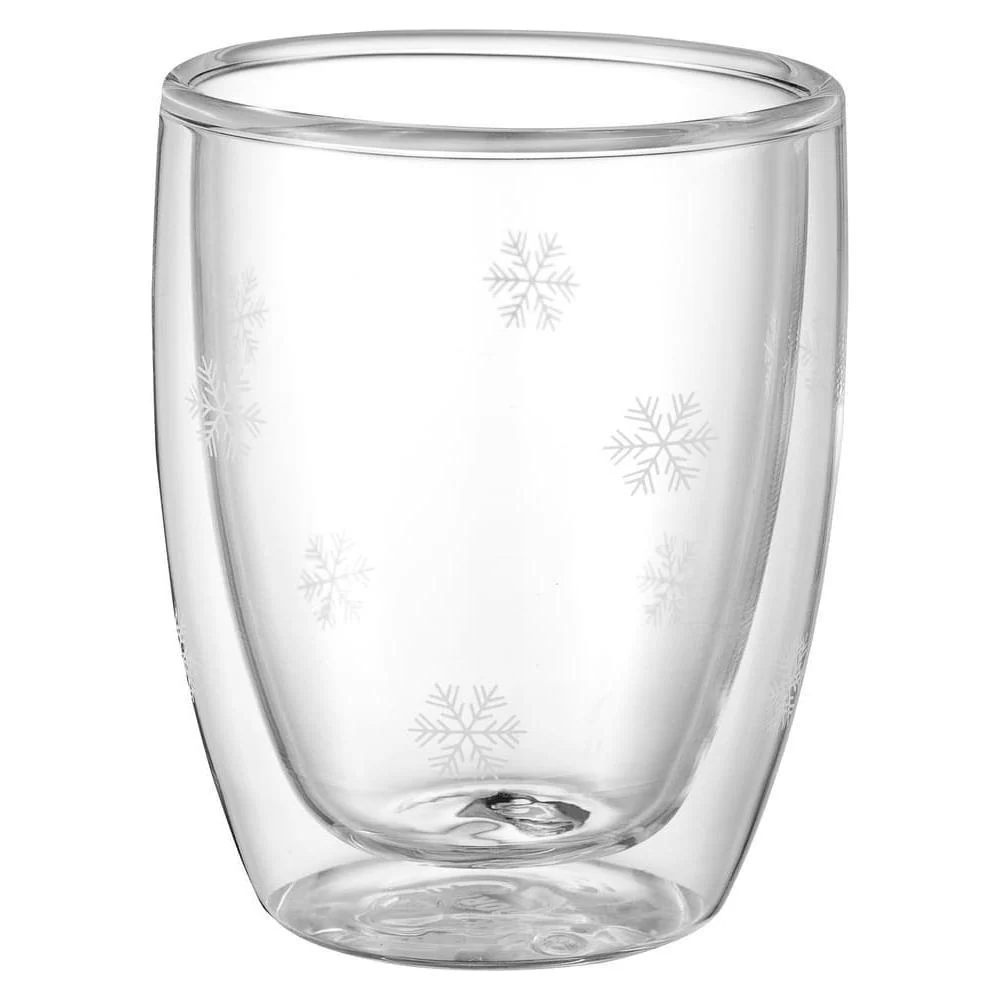 Dorre Snöstjärna Dubbelväggigt Glas double-set