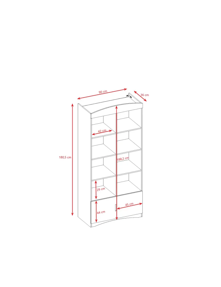 Double Bookshelf Ikonisk