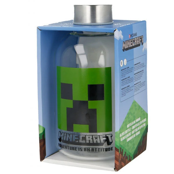 Minecraft Glasflaska 620ml