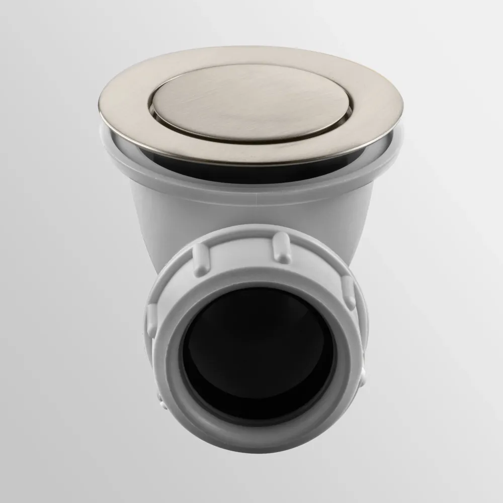 Bottenventil Badkar Universal Brushed Nickel