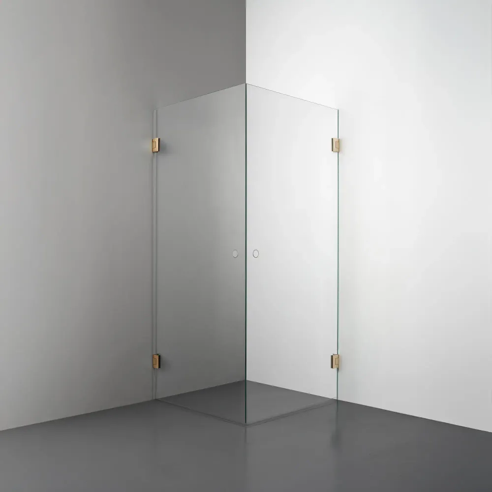 Duschhörna ROOH R4 Rak Dörr + Rak Dörr 80x80
